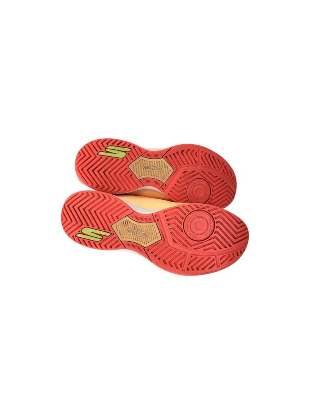 Skechers Women's Viper Court Pickle Ball Shoes Orange Sports Size 10 - Picture 6 of 8
